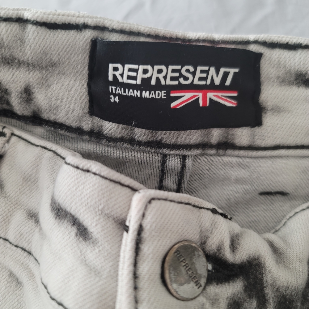 Represent Italian Made Jean Shorts